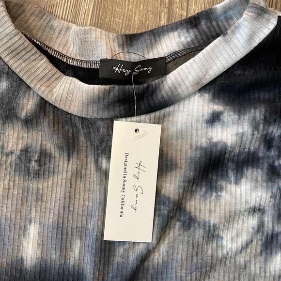 Hey Samy tie dye tunic top. Oversized. Wide sleeves. - Picture 4 of 7